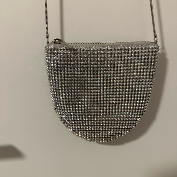 NWTS urban outfitters rhinestone bag with snake chain - Picture 2 of 4